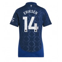 Maglie da calcio Manchester United Christian Eriksen #14 Seconda Maglia Femminile 2024-25 Manica Corta